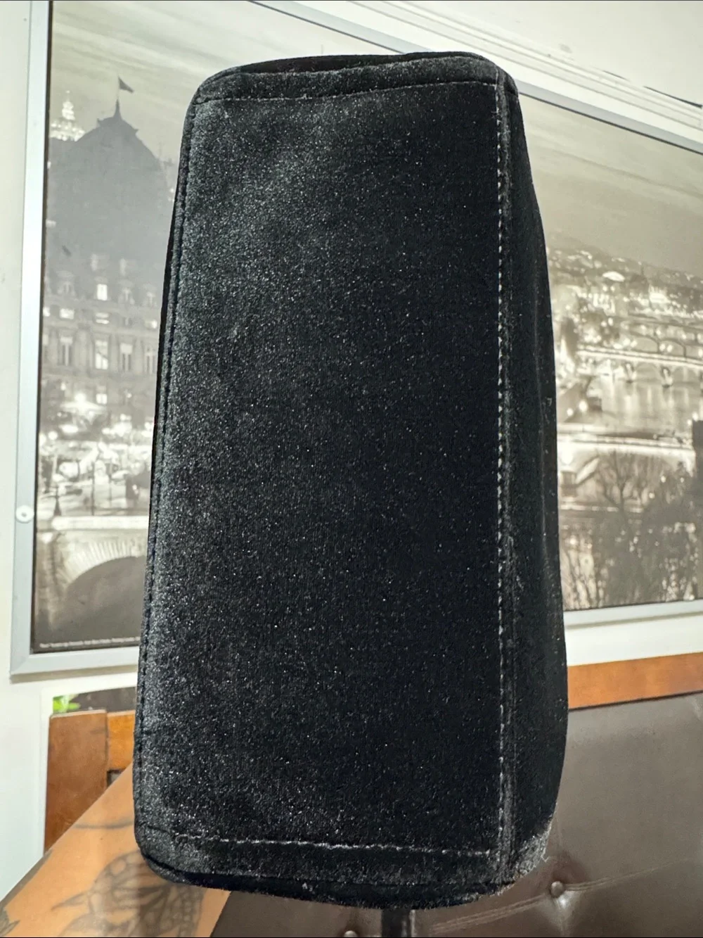 kate spade Black Velvet Satchel